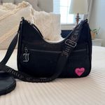 Juicy Couture  Material Girl Black All Over Print Shoulder Bag with Coin Pouch Photo 1