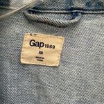 Gap  women all button down thick jeans jacket (boyfriend size jacket) Photo 2