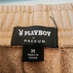 Playboy  by pacsun Khaki Tan sweat pants size womens medium Photo 3