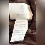 ✨ Watters & Watters Chocolate Brown Satin Gown Size 8 – Strapless Formal Dress Photo 1