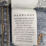 SLVRLAKE London Jeans in Salton Sea Wash Straight Leg Denim High Rise Women’s 32 Blue Size undefined Photo 13