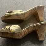 Coach  Gold heels Photo 1