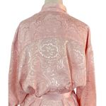 Victoria's Secret VICTORIA’S SECRET Vintage Gold Label Silky Paisley Pink Robe Size M Photo 12