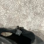 Toms Desert Wedge Bootie Boots Gray Suede Womens Size 8.5 Photo 6