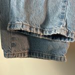 ZARA  straight leg distressed jean mid rise in size 8. 💯 cotton. Photo 3