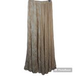 Ocean Drive Cream Tan Multi Print Boho Wide Leg Pull On Pants Size M Photo 1