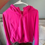 Gilly Hicks  Pink Zip-Up Hoodie Photo 0