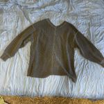 Aerie Wonder Textured V-Neck Sweatshirt Photo 1
