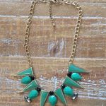 Mint jeweled necklace Gold Photo 0