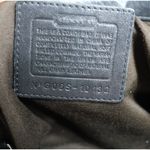 Coach Chelsea Pebbled Black Leather Brown 10132 Hobo Shoulder Handbag Purse Y2K Photo 6