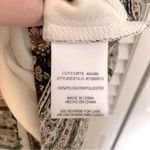 Heart soul Bandana Print Scarf Cut Sleeveless Cream Tan Pink Black Tank M Medium Photo 5