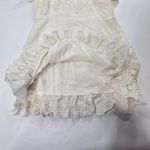 Tularosa  Kassie Mini Dress in White Lace XL Photo 3