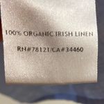 Eileen Fisher  button front shirt baby blue Irish linen Large Photo 6