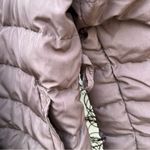 VTG Snowbird Denver long puffer down filled reversible winter coat parka MEDIUM Tan Photo 1