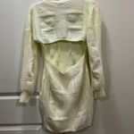 Area Stars Off White Open Back Knit Dress Size Large $175 Photo 8