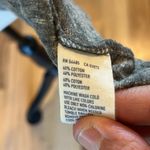 American Eagle Heather Gray Cotton Jacket Sweater Lightweight Cinch Waist Womens XS Photo 10