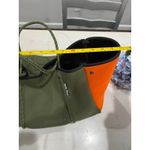 haute shore orange and green large‎ tote Photo 2