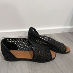 Bamboo  Black And Brown Hippie Dress Flat Shoes Size 6.5 Photo 2