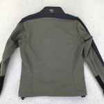 Mountain Hardwear Womens Gore Windstopper Jacket Full Zip Olive Black Size 8 Photo 4