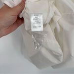 Hunter Bell NWT  Noah Mini Dress White Collar‎ Puff Sleeve Relaxed Shift Photo 7