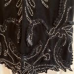 Free People | Navy Blue Beaded Dress XS Photo 2