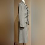 ILGWU Int. Vintage Ladies Garment Gray Skirt Jacket Suit Set Business Sz 18 Photo 2