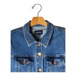 J.Crew  Jacket Women Medium Blue Medium Wash Classic Jean Jacket Coat‎ Outdoor Photo 3