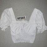 Urban Outfitters Eyelet White Blouse Photo 0