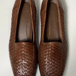 st. john's bay New St John’s Bay Elegant Brown Woven Women's Loafers Photo 0