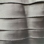 White House | Black Market  WHBM Black Layered Satin Pencil Skirt Size 00 Photo 2