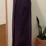None Vintage 90s Genre Sport Purple Soft Comfy Wrap Maxi Skirt Medium Photo 4
