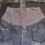 Thyme Maternity Jeans Women’s Size Small Belly Band Size Chart In Pictures Blue Photo 1