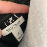 White House | Black Market Black and White Strapless Sundress for Wedding Guests Photo 6