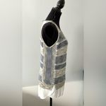 Elegant dressy Knit Tank Top🌷 Blue Size M Photo 1