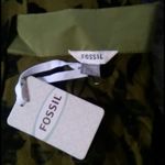 Fossil  Green & Black Print Long Sleeve Knit Cardigan Sweater NEW XS Photo 5