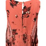 Torrid  Coral Red Floral Smocked Midi Dress Size 2 (18/20) Photo 3