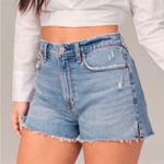 Abercrombie & Fitch  Mom High Rise Short Short Size 27 Curve Love 4 Photo 0