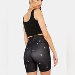 Spiritual Gangster Intent NWT Black Ditsy High Waist Biker Shorts Size Small Photo 1
