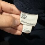 All In Motion Women’s Blue Pullover Navy blue Sweater  small cropped basics 2010s Photo 5