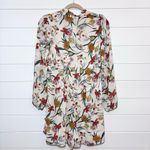 Dress Forum Floral V-Neck Dress / Romper, Size M Photo 4
