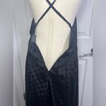 ASTR  the label -  Black Spaghetti Strap Tied Back Maxi Dress‎ Size Medium Photo 3