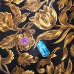 Buttons Vintage Tess Womens Jewels Print Shirt Top Blouse Retro  Down Back Size 6 Photo 3