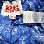 Solid & Striped  Brand Shorts Size Medium Swim Wear Beach Summer Blue White Photo 4