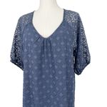 Bobeau  Navy Maxi Dress Lightweight Summer Dress Size Large EUC Photo 1