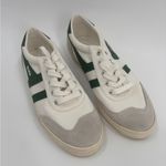 Gola Badminton Court Sneakers in Off White / Green Size 8 Photo 4