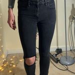 American Eagle Black Distressed Jeans Photo 0