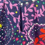 Lilly Pulitzer garden menagerie providence paisley floral cap sleeve blouse XS Photo 2