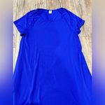 Old Navy Blue  knit swing dress M Photo 3