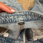 American Eagle  Curvy 90s Straight Jeans Ripped Photo 2