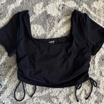 JoyLab Black Square Neck workout top🫧 Photo 0